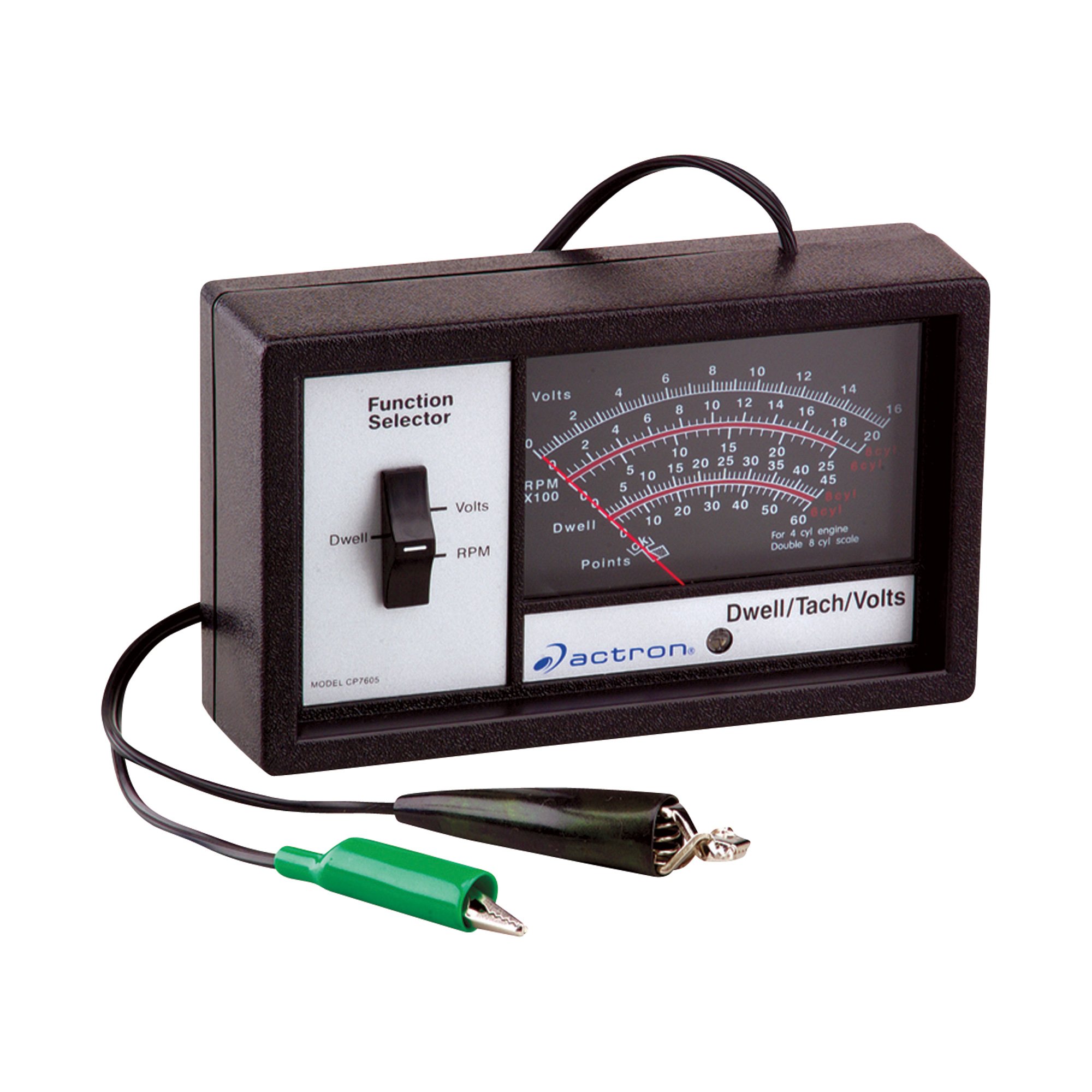 Actron Dwell/Tach/Volt Meter, Model# CP7605